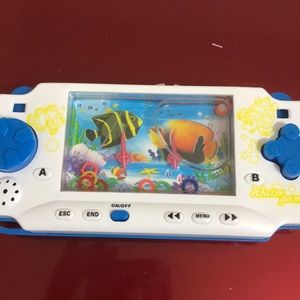 Water video game toy